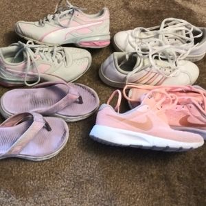 Girls Size 1 Shoe Lot